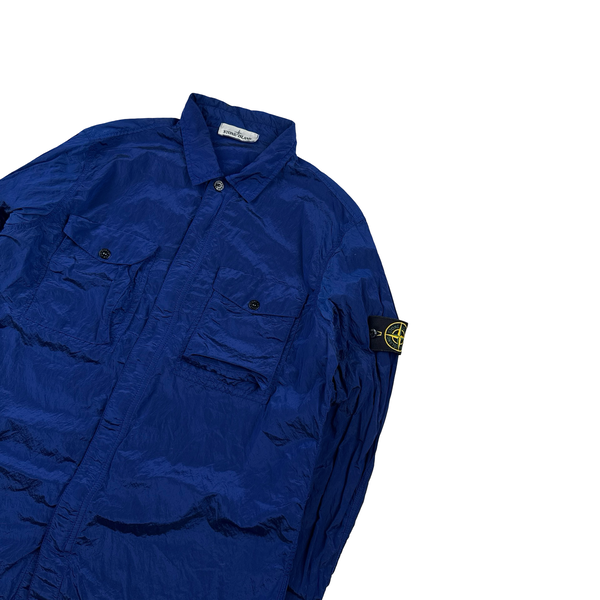 Stone Island 2015 Ultramarine Nylon Metal Overshirt - XL