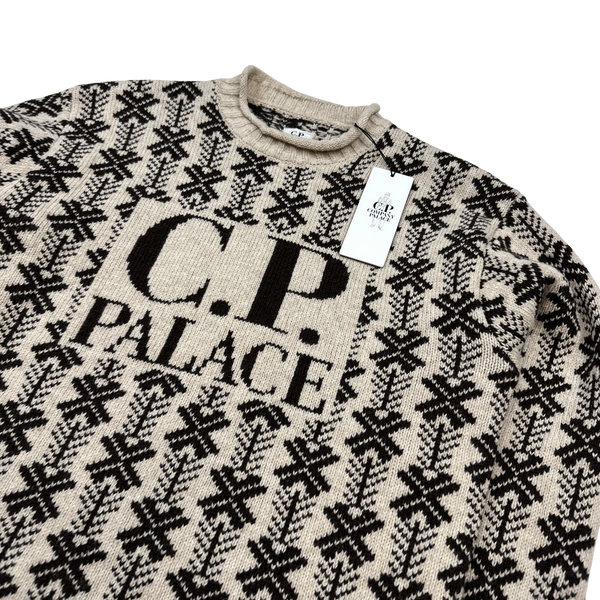 CP Company x Palace Beige Knit - Small