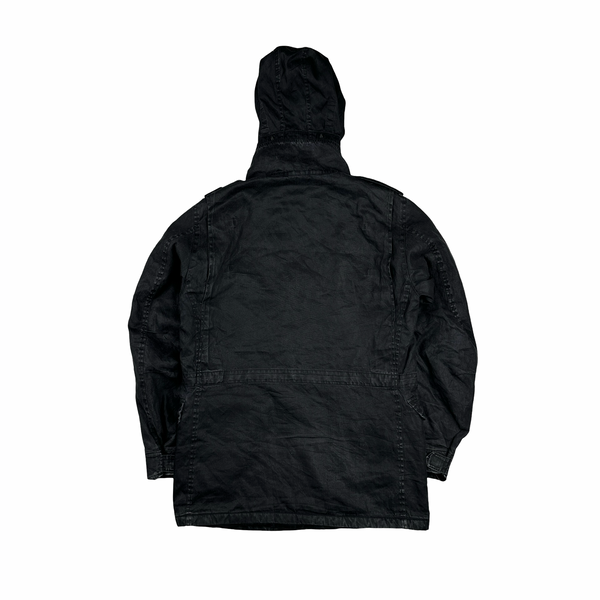 Stone Island 2008 Lino Flax Shoulder Badge Jacket - Medium