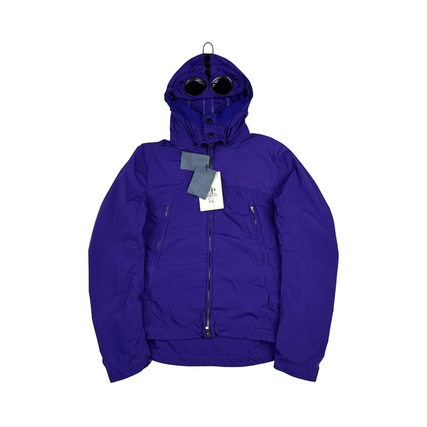 CP Company Purple Giubbino Sfoderato Nycra Goggle Jacket - Medium