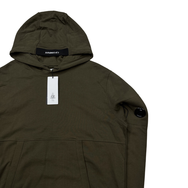CP Company Khaki Lens Viewer Hoodie - XXL