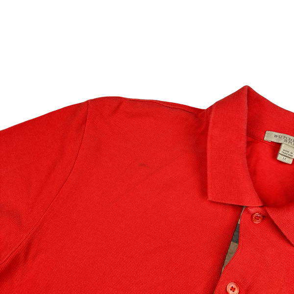Burberry Brit Spellout Emblem Polo Shirt - Medium