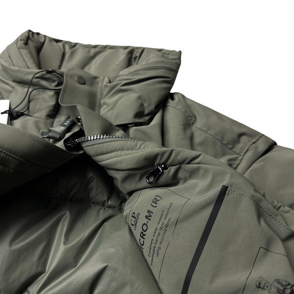C.P. Company Khaki Micro-M R Down Parka