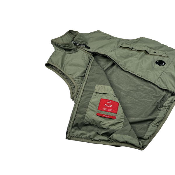 CP Company GDP Polartec Lens Viewer Nylon Gilet - Medium