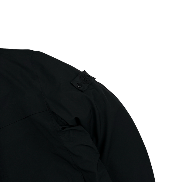 Stone Island 2018 Black Down Filled Tank Shield Ghost Piece Jacket - XXL