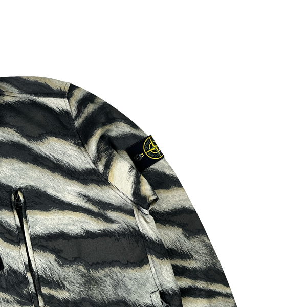 トップス Stone  652E3 WHITE TIGER CAMO Stone Island 2018 White Tiger Camo Wool Blend Jacket - XL – Mat's