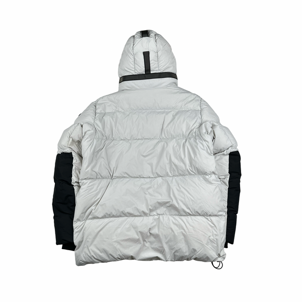 Canada Goose Frost Grey Down Osborne Black Label Jacket - XL