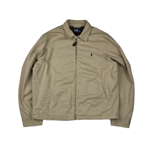 Ralph Lauren Sand Harrington Jacket - Large
