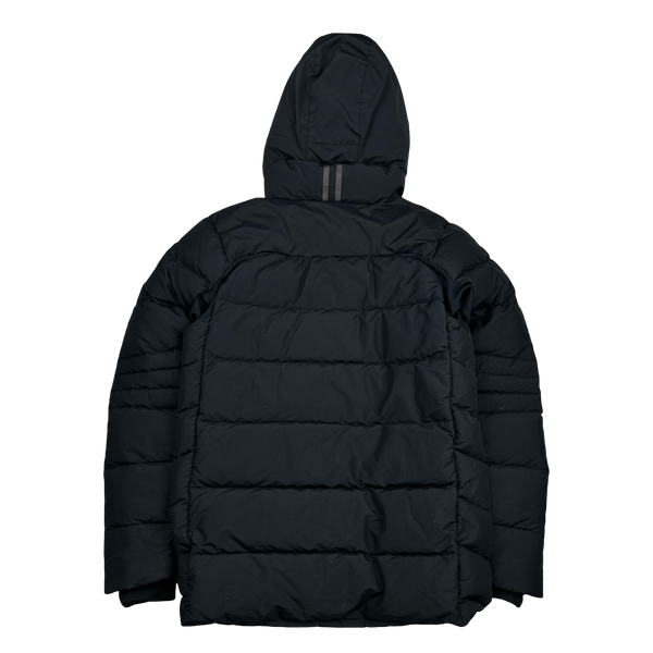Canada Goose Black Premium Down Hybridge Puffer Jacket - Medium