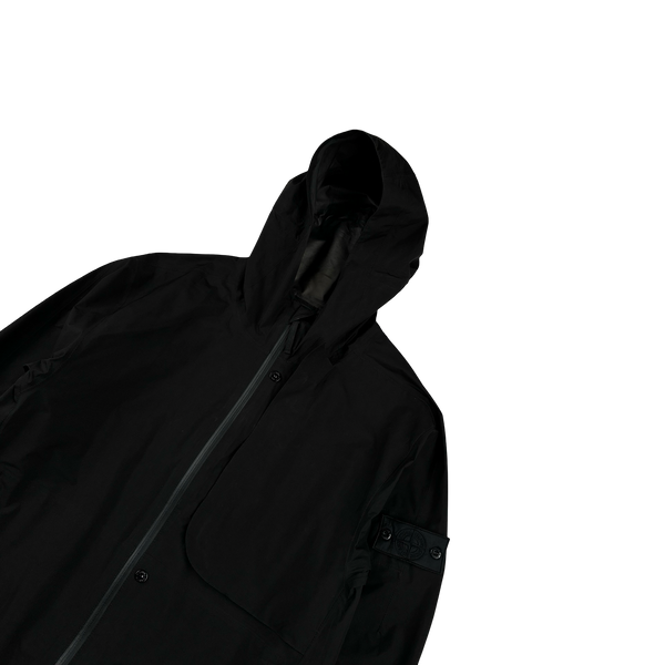 Stone Island 2020 Black Shadow Project Gore Tex Paclite Jacket - XXL