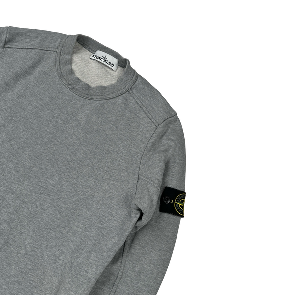 Stone Island 2016 Grey Crewneck Sweatshirt - Small