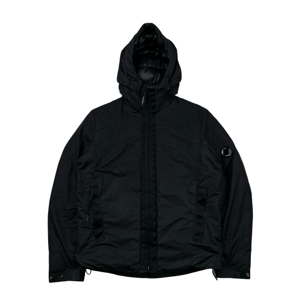 CP Company Black Micro M Down Filled Jacket - Small