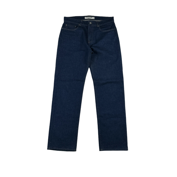Lacoste Dark Wash Regular Fit Denim Jeans - 34"