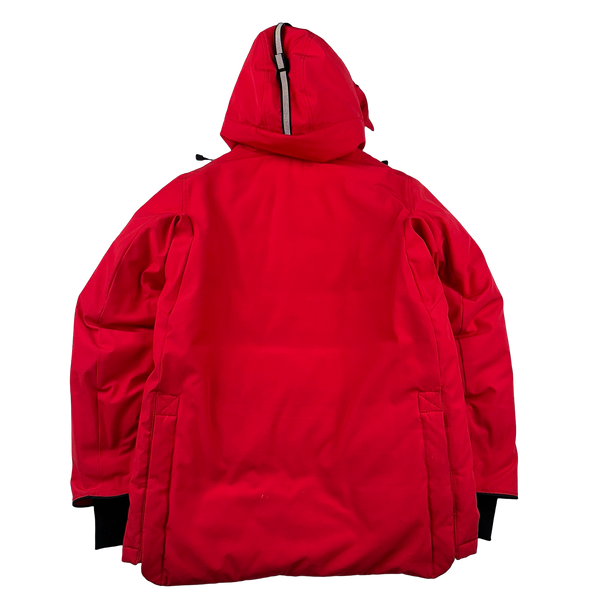 Canada goose red puffer hotsell