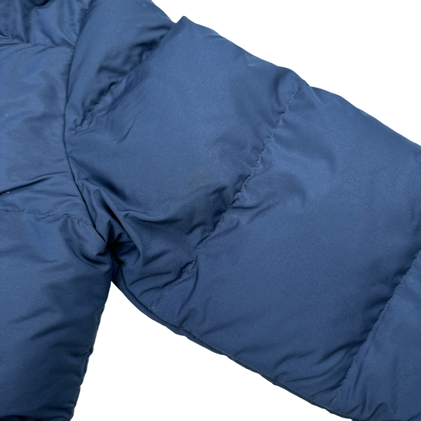 Ralph Lauren Navy Puffer Thick Down Puffer Jacket - Medium