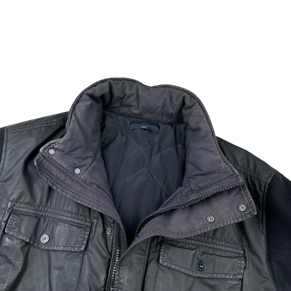 Stone Island 2013 Panno Tinto In Capo Piu Mussola Gommata MGP Ghost Jacket - 3XL