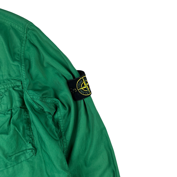 Stone Island 2013 Green Multipocket Cotton Shirt - Medium