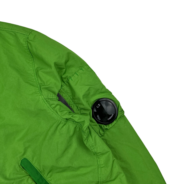 CP Company Green Micro Kei Bomber Jacket - Large