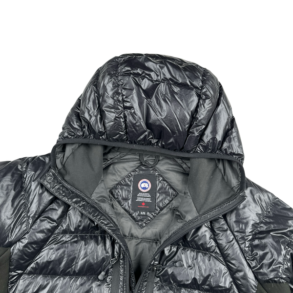 Canada Goose Black Hybridge Slim Fit Lightweight Quilted Down Jacket - XL