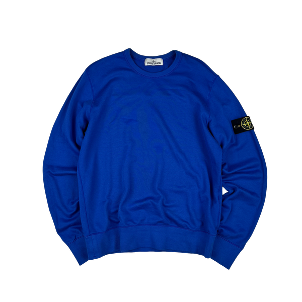 Stone Island 2013 Royal Blue Lightweight Pullover Jumper - Large