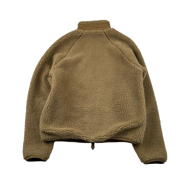 Burberry Emblem Teddy Fleece Zipped Jumper - Small