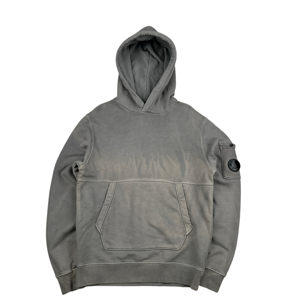 CP Company Grey Re Colour Hoodie - Small