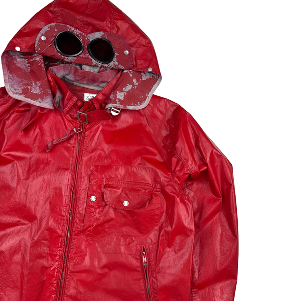 CP Company 2008 RARE Archive Hand Painted Mille Miglia Goggle Jacket - XXL