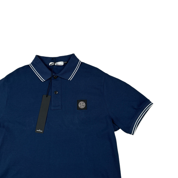 Stone Island 2018 Navy Polo Top - Large
