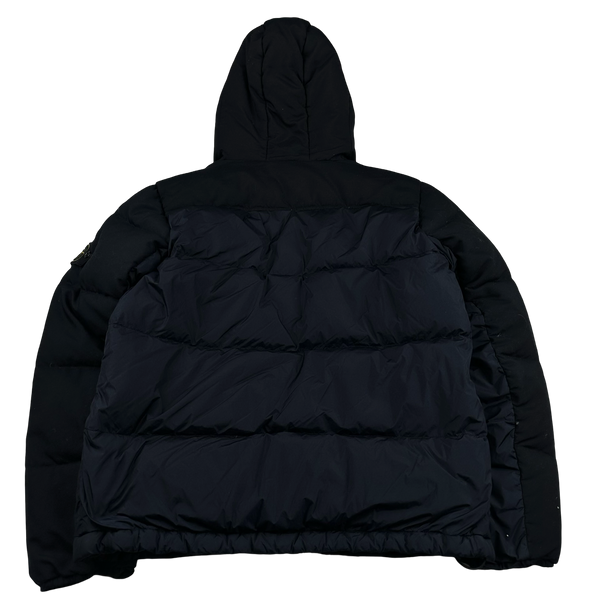 Stone Island 2013 Navy Crinkle NY Down Puffer Jacket - XL