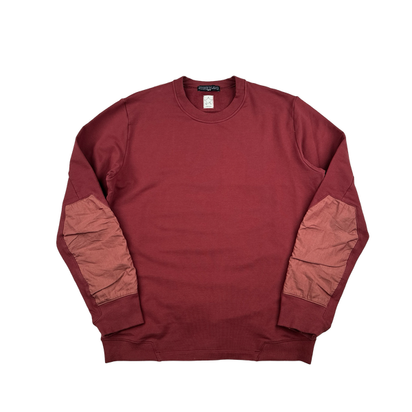 Stone Island 2013 Brick Red Comfort Fit Shadow Project Crewneck - Large