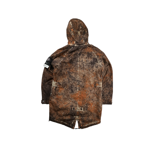 Stone Island 2019 Paintball Camo Pullover Cordura Jacket - Medium