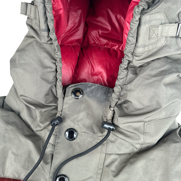 CP Company Red DD Shell Lense Viewer Puffer Jacket - Medium