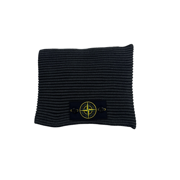 Stone Island 2011 Grey Ribbed Wool Snood