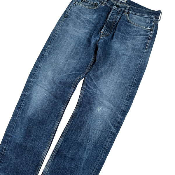 Stone Island CR Dark Wash Denim Jeans - 34"