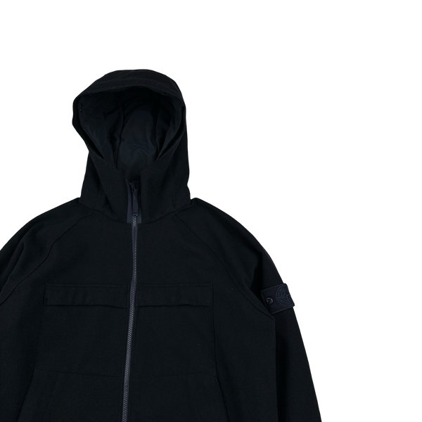 Stone Island 2021 Navy SW 3L Ghost Piece Jacket - Large