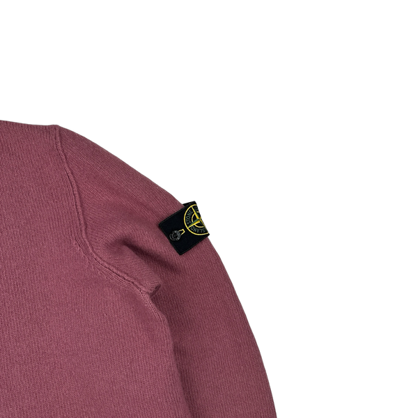 Stone Island 2014 Pink Knitted Pullover Jumper - Large