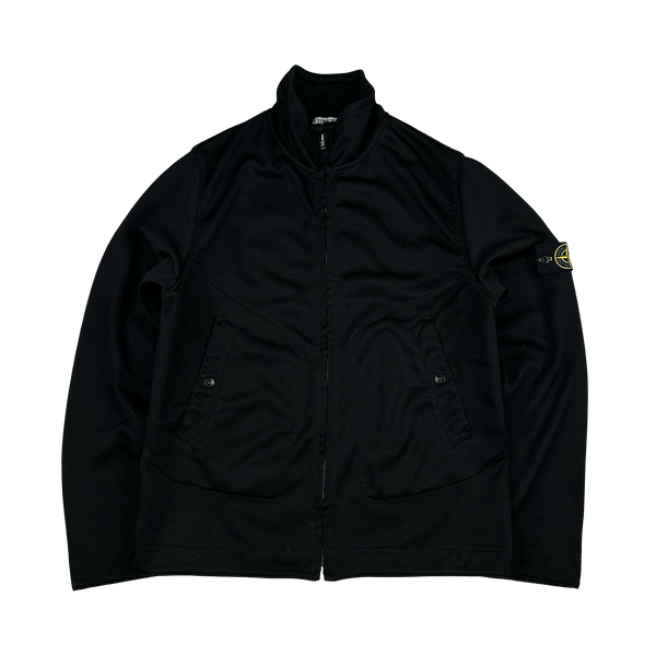 Stone Island Vintage 2004 Poly Zipped Track Top - XL