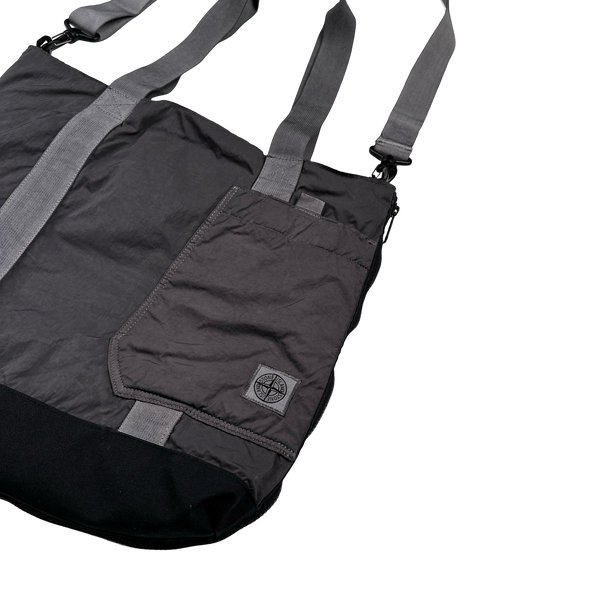 Stone Island 2019 Charcoal Compass Tote Bag