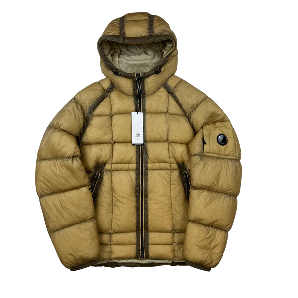 CP Company Beige D D Shell Puffer Jacket - Large & XL