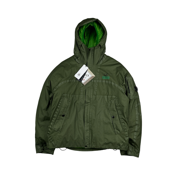 CP Company Green Gore G-Type Ripstop Down Lined Jacket - XL