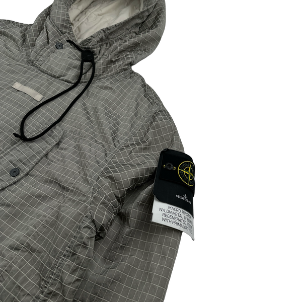 Stone Island 2023 Macro Ripstop Nylon Metal Regenerated Nylon Primaloft-TC Smock- Medium