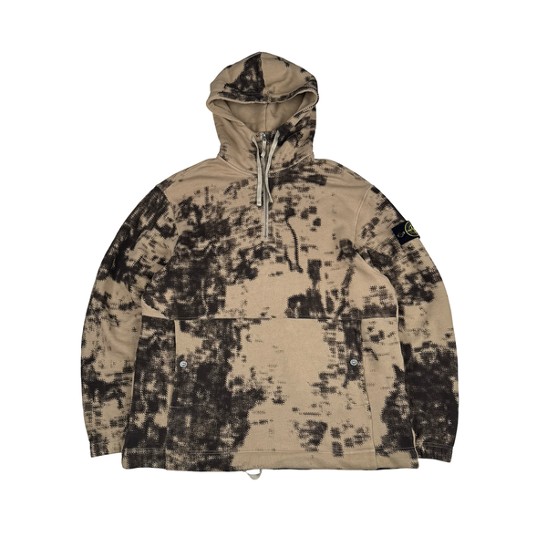Stone Island 2024 Organic Camouflage Pullover Hoodie - XL