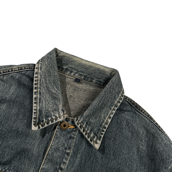 Burberry Nova Check Pocket Denim Jacket - Large