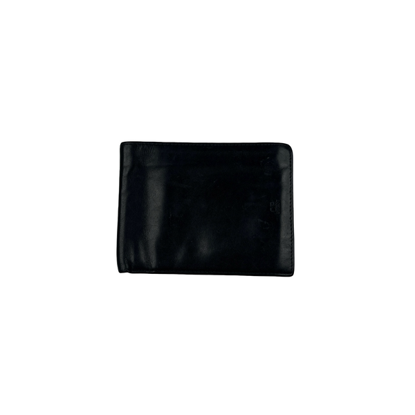 CP Company Black Real Leather Wallet