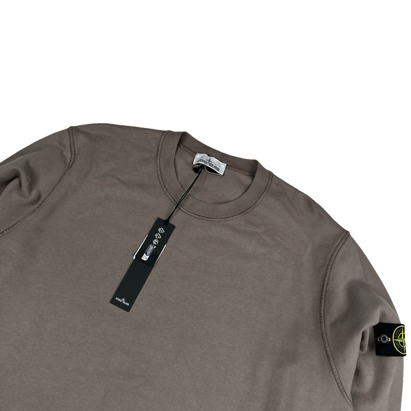 Stone Island 2024 Mocha Crewneck Jumper - XXL