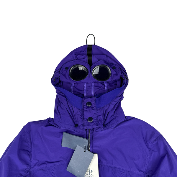 CP Company Purple Giubbino Sfoderato Nycra Goggle Jacket - Medium