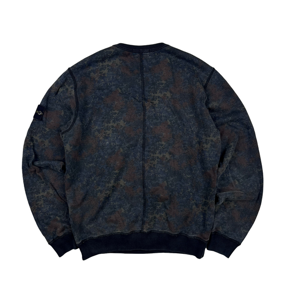 Stone Island 2013 Digital Camo Cotton Crewneck Jumper - Large