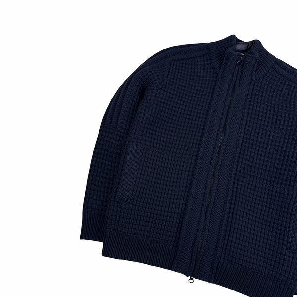 Stone Island 2023 Pure Wool President Knit Dutch Rope Lined Jumper - Large