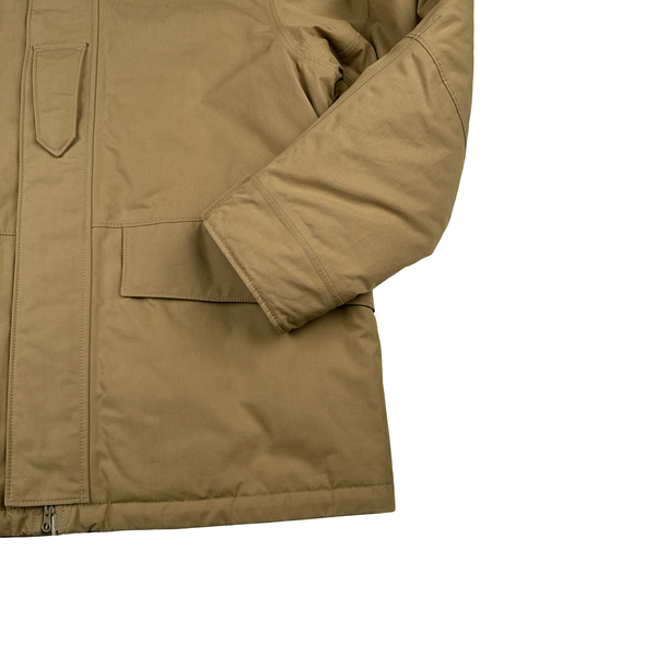 Stone Island 2023 Brown O Ventile Primaloft Ghost Piece Jacket - Large - XL