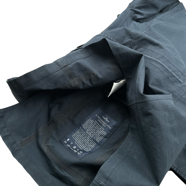Stone Island 2014 Navy 3L Ghost Piece Performance Cotton Jacket - Medium